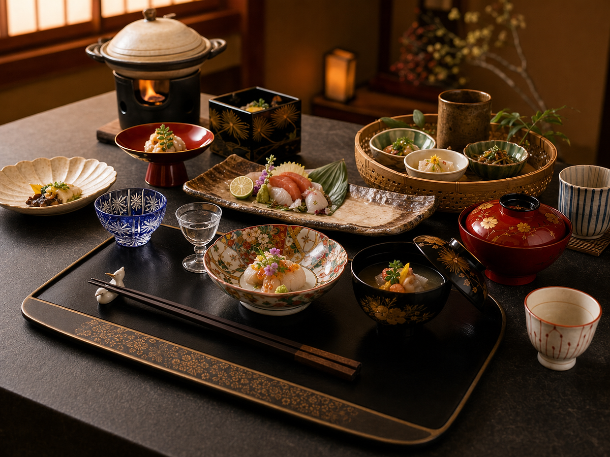 旅館の会席料理・懐石料理